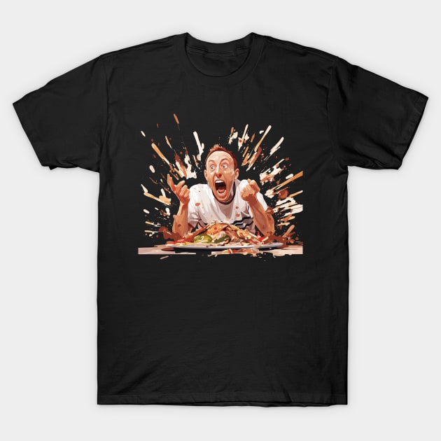 Joey Chestnut T-Shirt by siriusreno